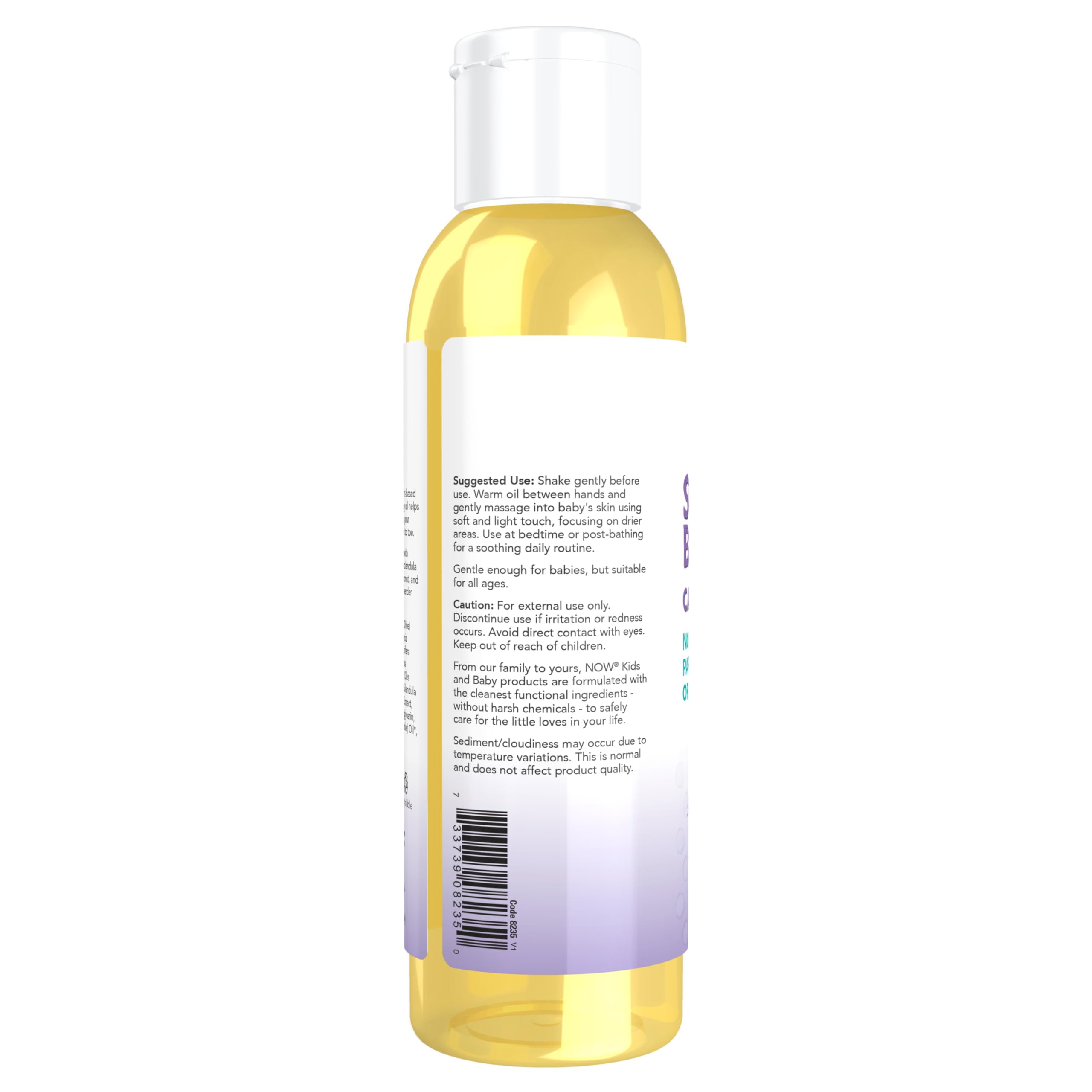 Foto 4 pulgar | Baby Oil Now Foods, Relajante Y Relajante, Lavanda, 120 Ml - Venta Internacional.