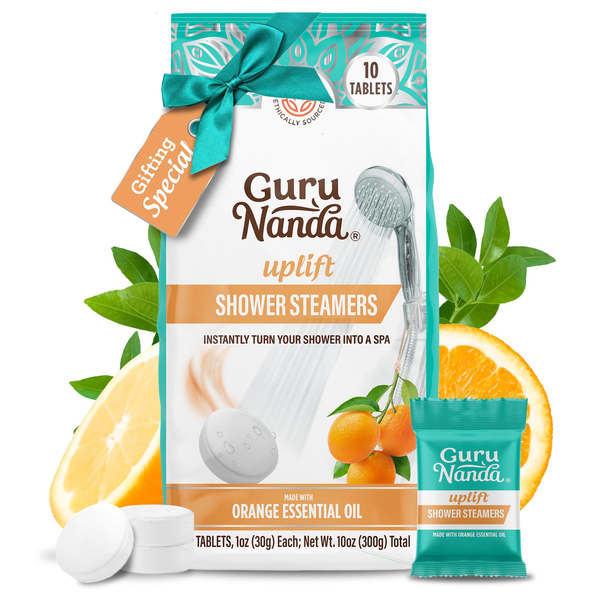 Foto 1 | Paquete De 10 Vaporizadores De Ducha Gurunanda Uplift Para Aromaterapia - Venta Internacional.