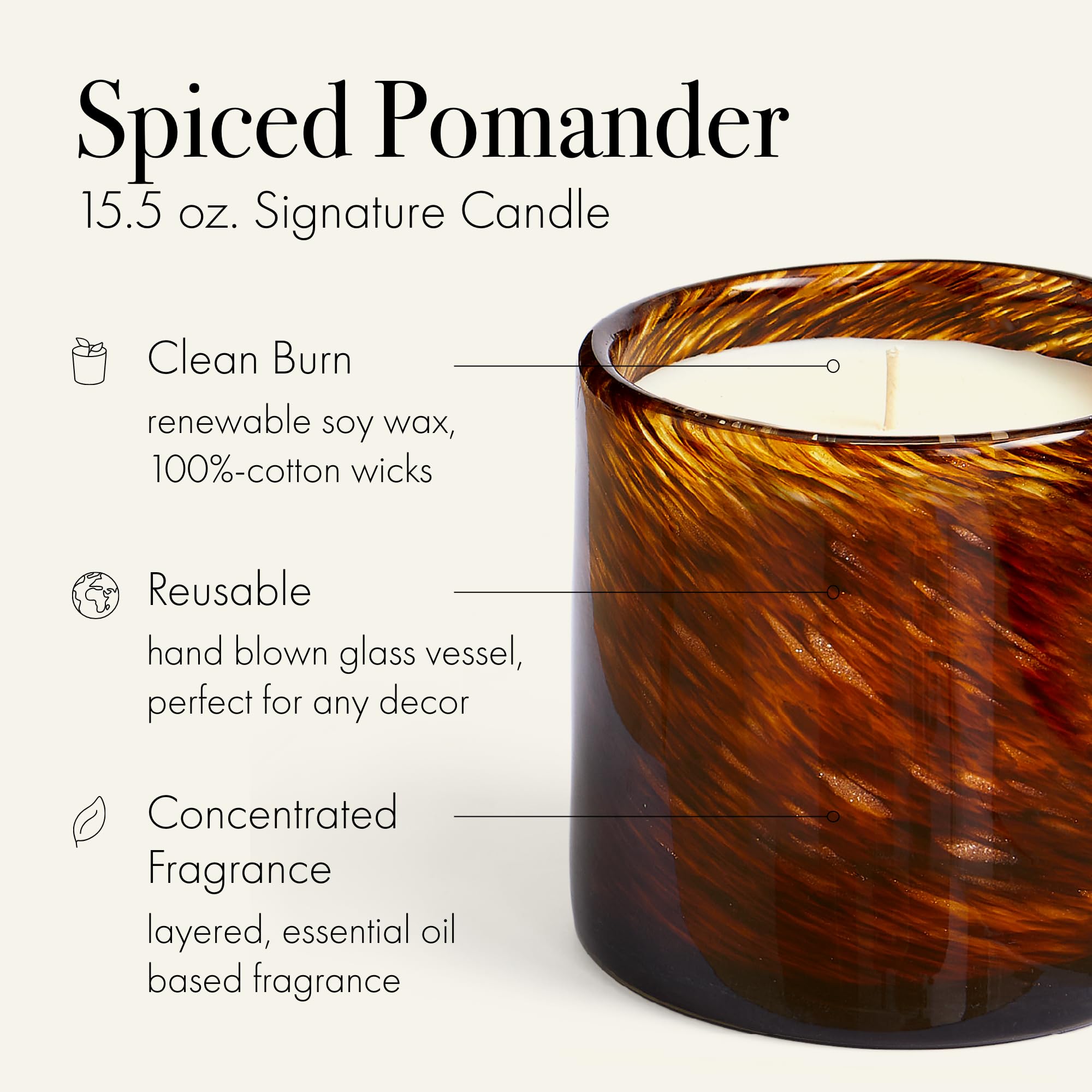 Foto 3 pulgar | Candle Lafco New York Spiced Pomander, 460 Ml, Para Navidad, 90 H, Quemado - Venta Internacional.