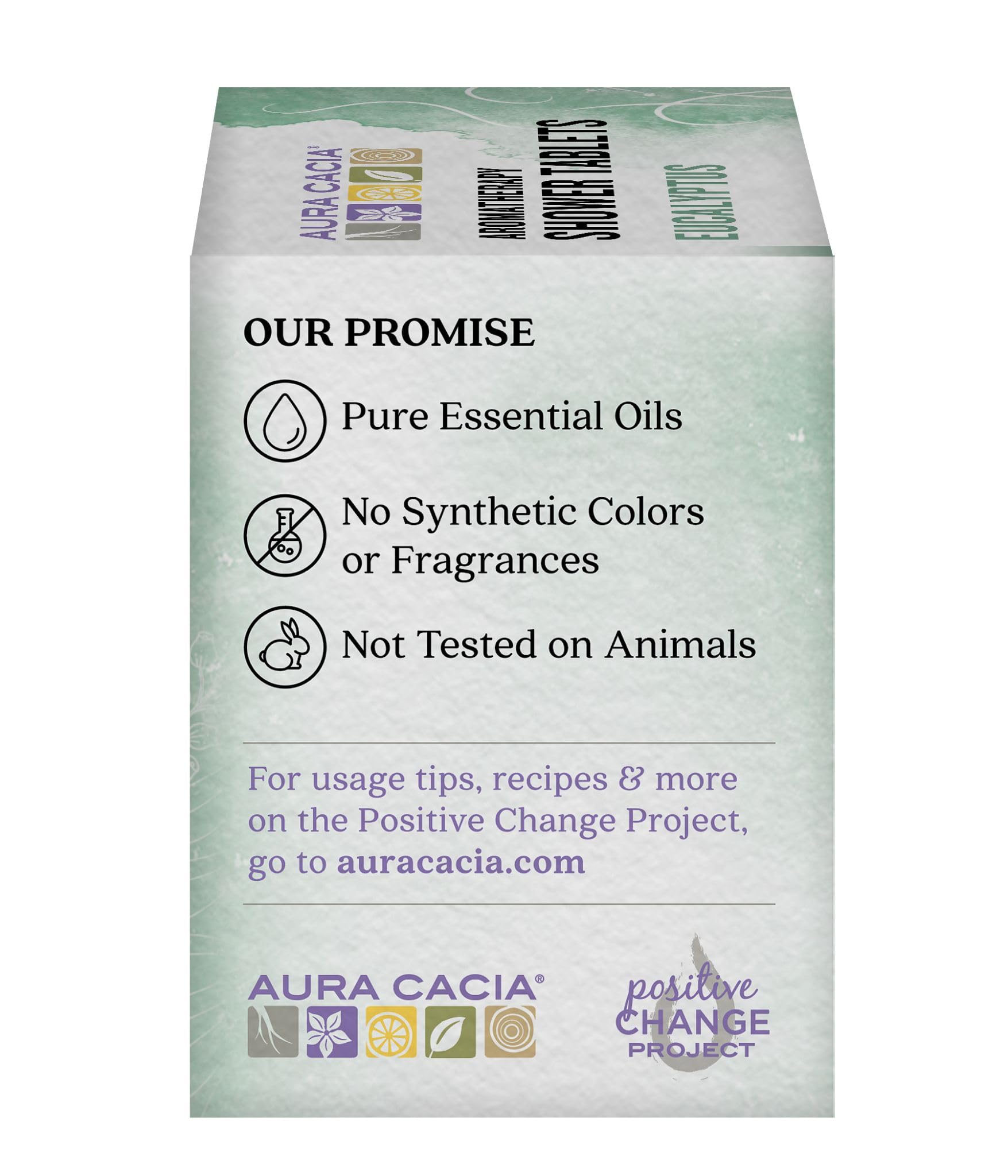 Foto 4 pulgar | Tableta De Ducha Aura Cacia Purifying Eucalyptus 30 Ml X3 - Venta Internacional.