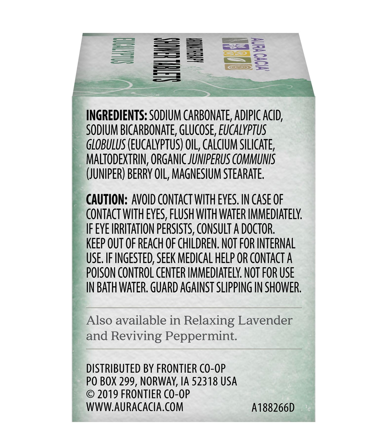 Foto 5 pulgar | Tableta De Ducha Aura Cacia Purifying Eucalyptus 30 Ml X3 - Venta Internacional.