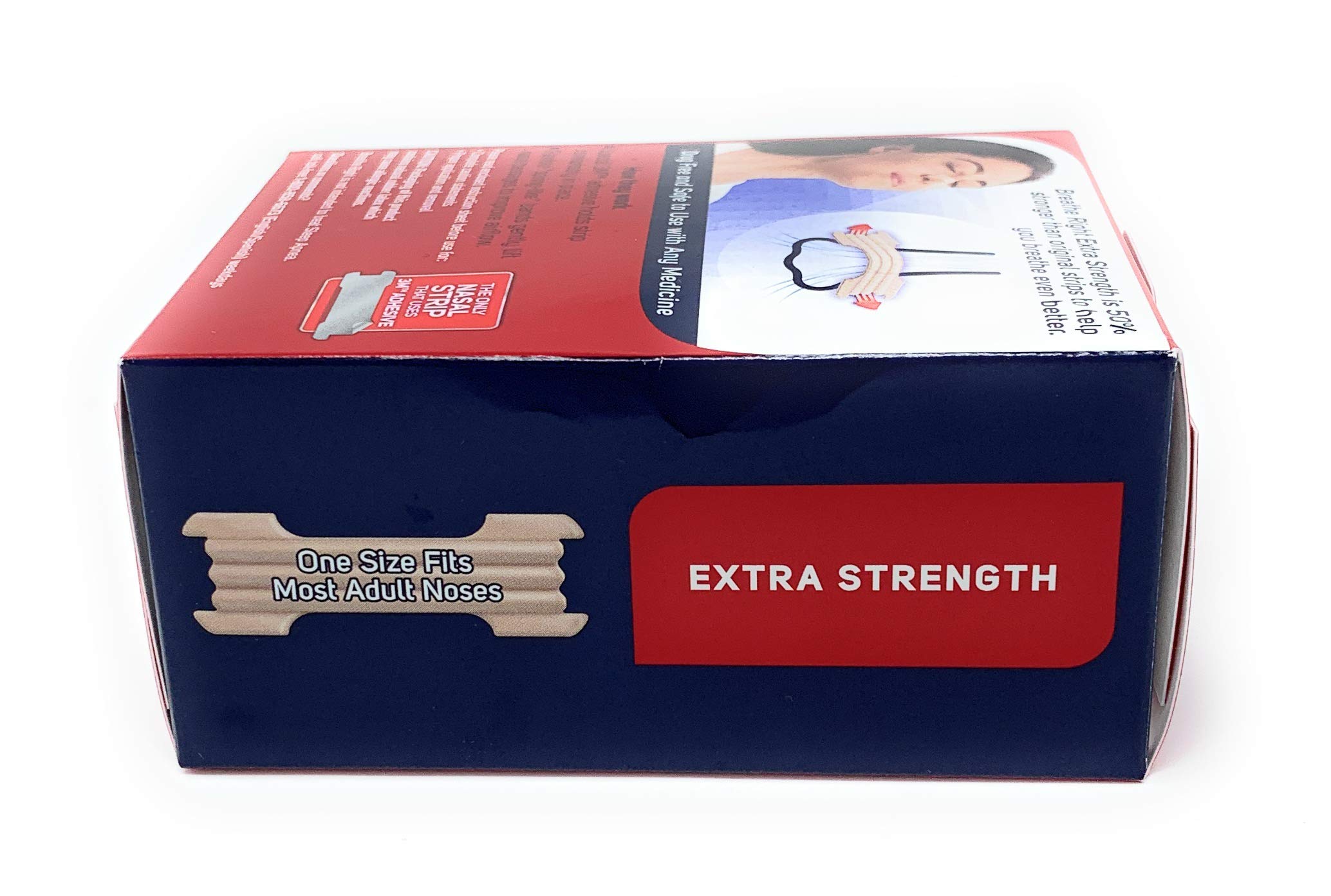 Foto 7 pulgar | Tiras Nasales Breathe Right Extra, Paquete Premium De 72 Unidades - Venta Internacional.