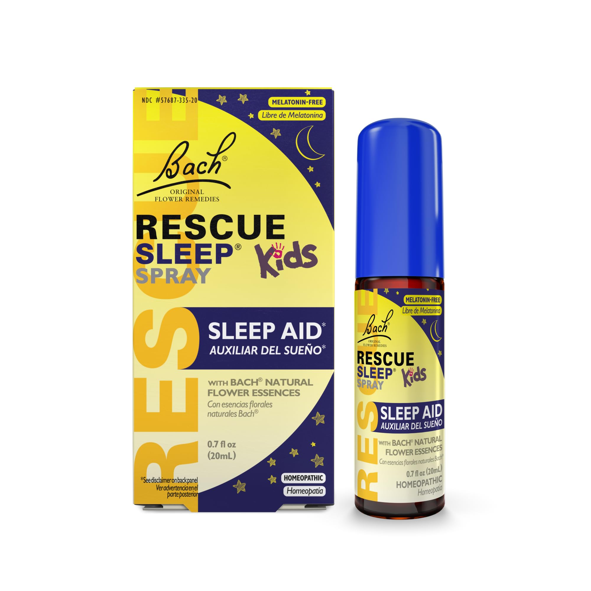 Foto 2 pulgar | Sleep Aid Rescue Sleep Kids En Aerosol, 20 Ml, Sin Melatonina - Venta Internacional.