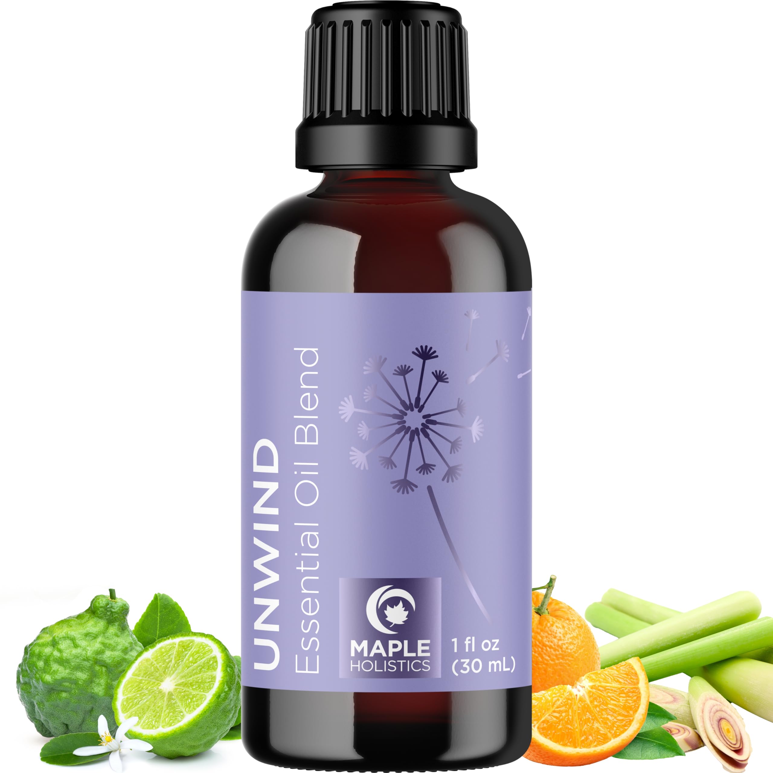 Foto 2 pulgar | Mezcla De Aceites Esenciales Maple Holistics Unwind Aromaterapia - Venta Internacional.