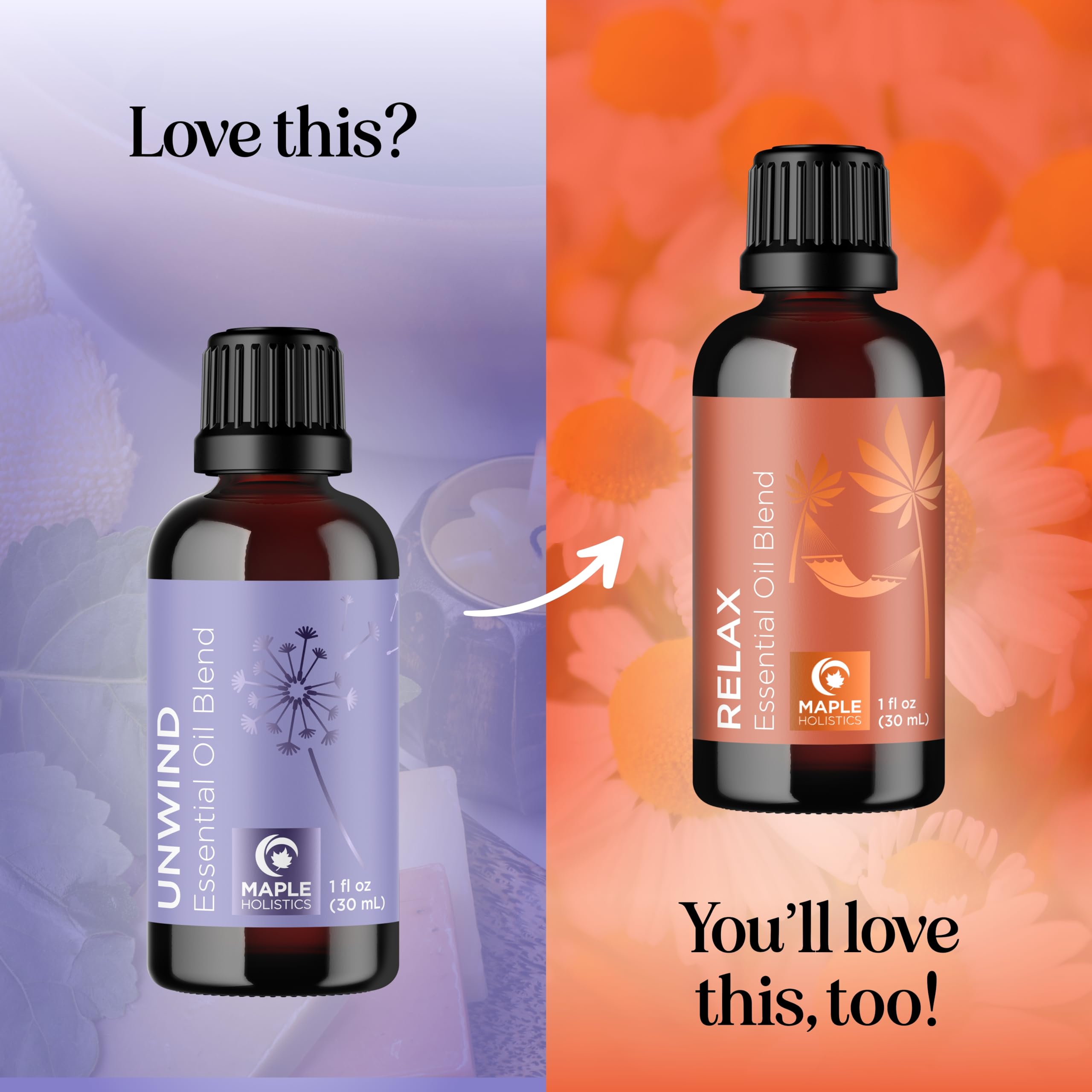 Foto 6 pulgar | Mezcla De Aceites Esenciales Maple Holistics Unwind Aromaterapia - Venta Internacional.