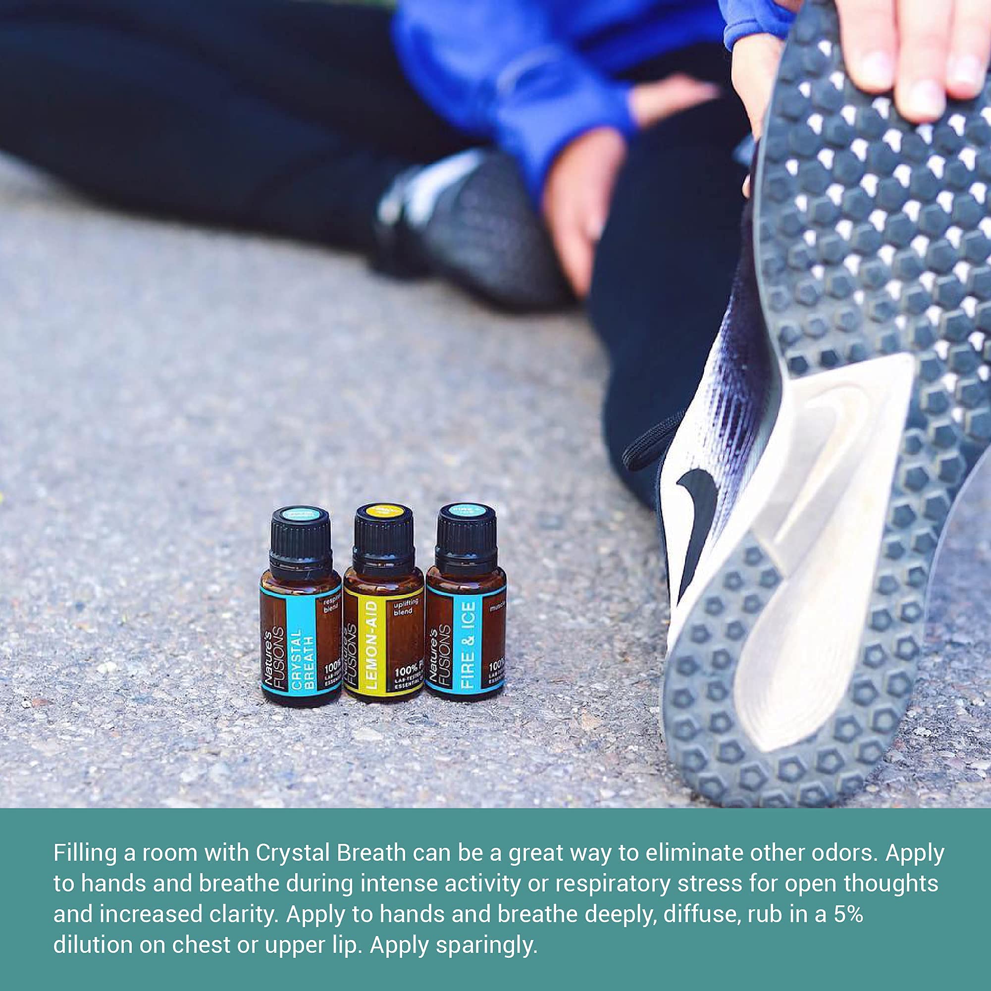 Foto 4 | Mezcla Respiratoria De Aceites Esenciales Nature's Fusions 15 Ml - Venta Internacional.
