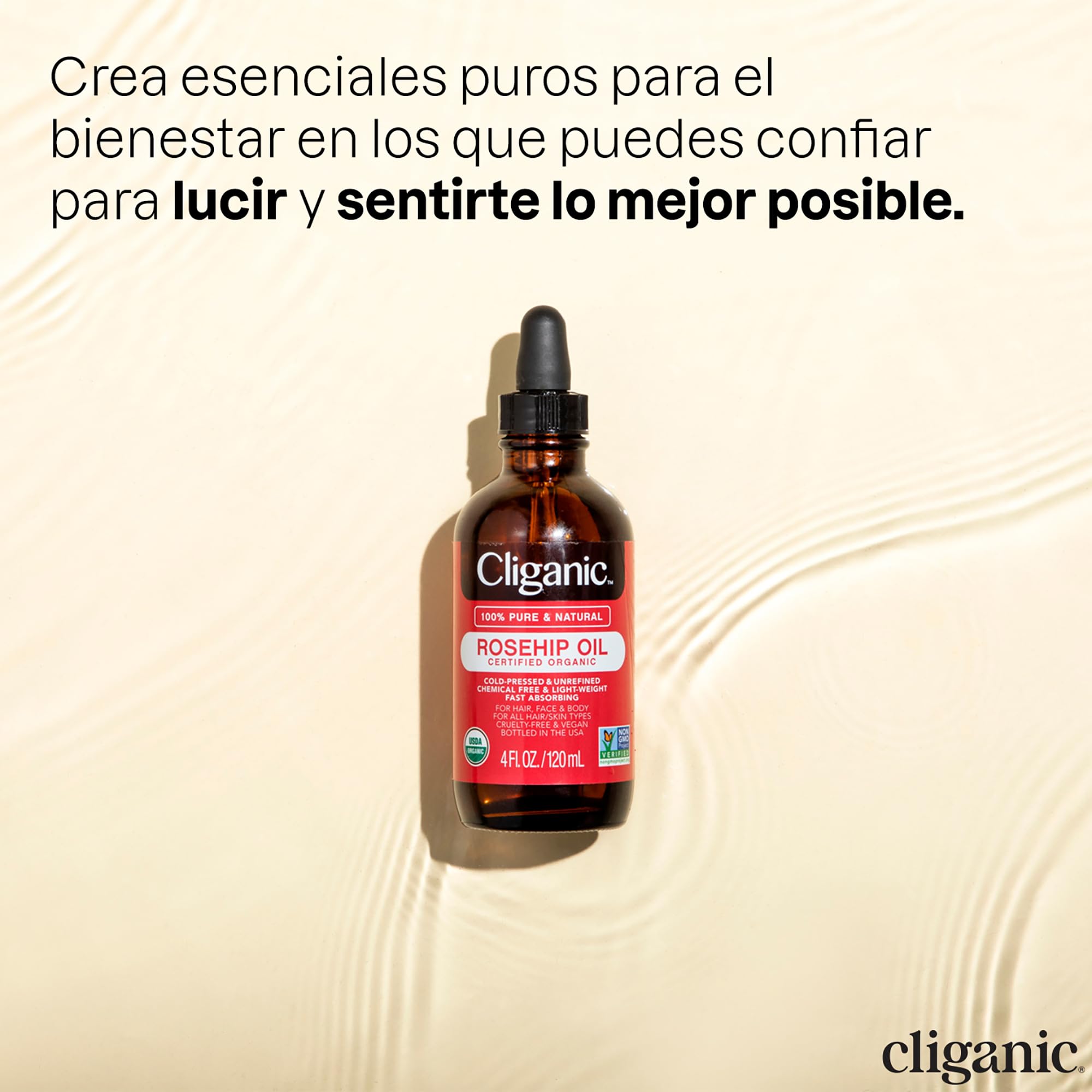 Foto 7 pulgar | Aceite Esencial De Lavanda Cliganic 100% Puro Orgánico, 30 Ml - Venta Internacional.