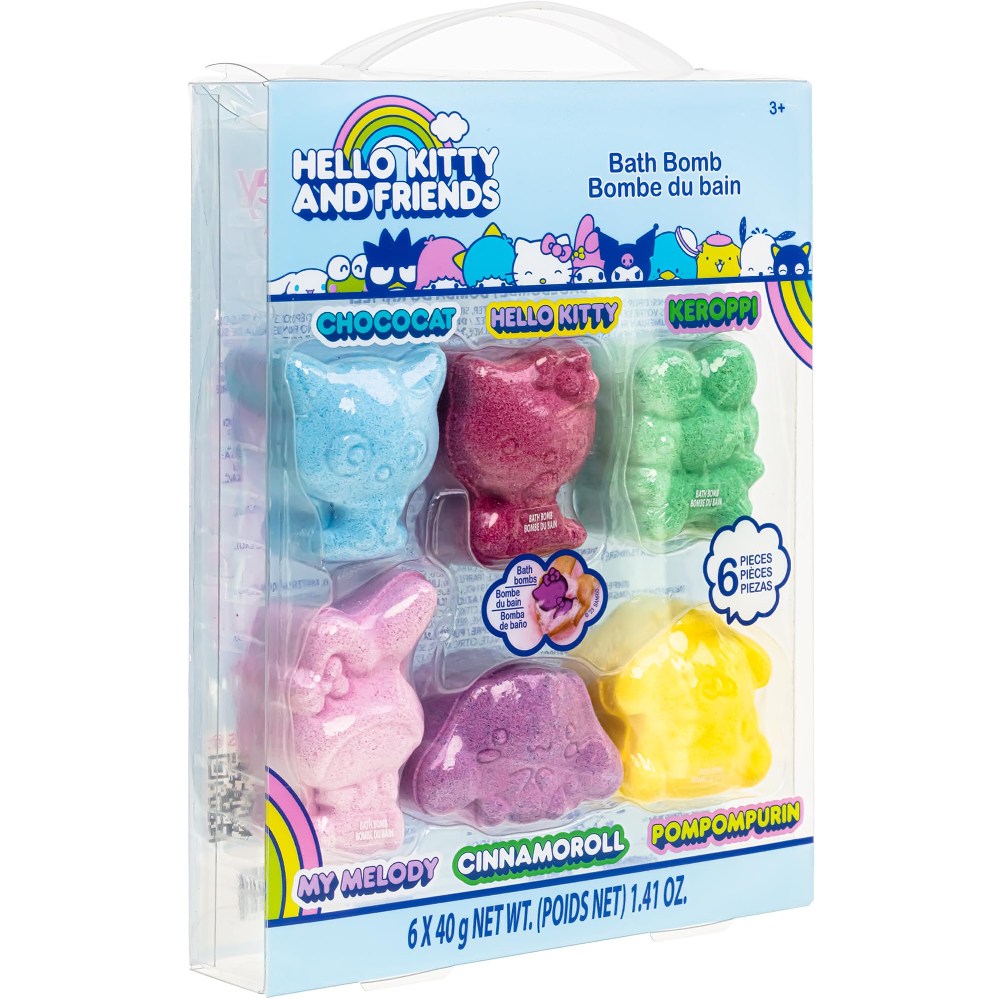 Foto 6 pulgar | Set De Bombas De Baño Townley Girl Hello Kitty, 6 Unidades, 40 G, 3 O Más - Venta Internacional.