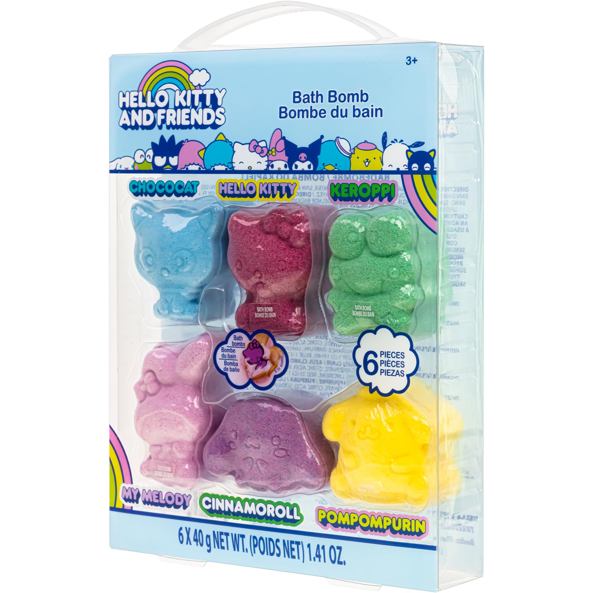 Foto 6 | Set De Bombas De Baño Townley Girl Hello Kitty, 6 Unidades, 40 G, 3 O Más - Venta Internacional.
