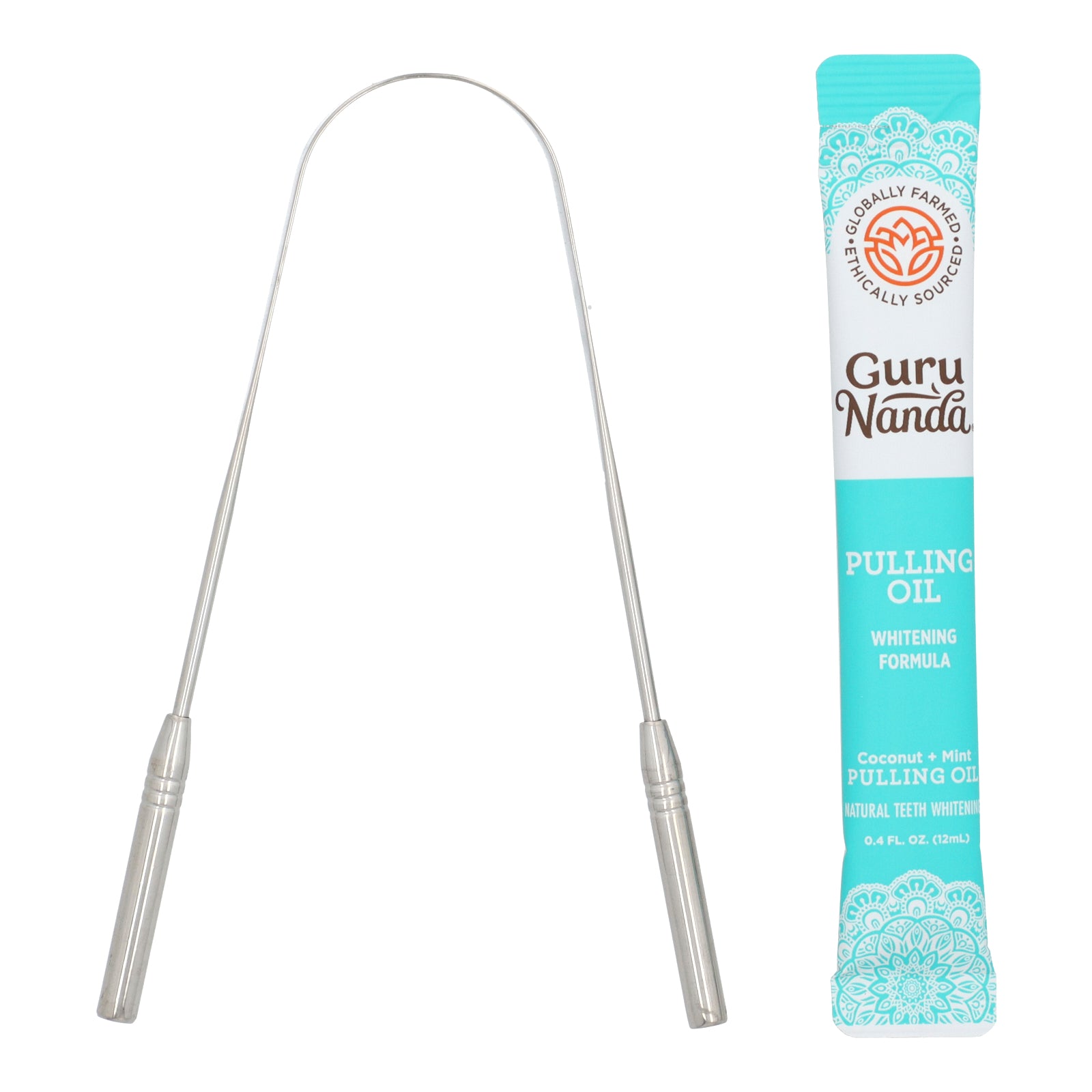 Foto 4 pulgar | Oil Pulling Gurunanda, Blanqueador, Coco Y Menta, 12 Ml, Paquete De 28 - Venta Internacional.