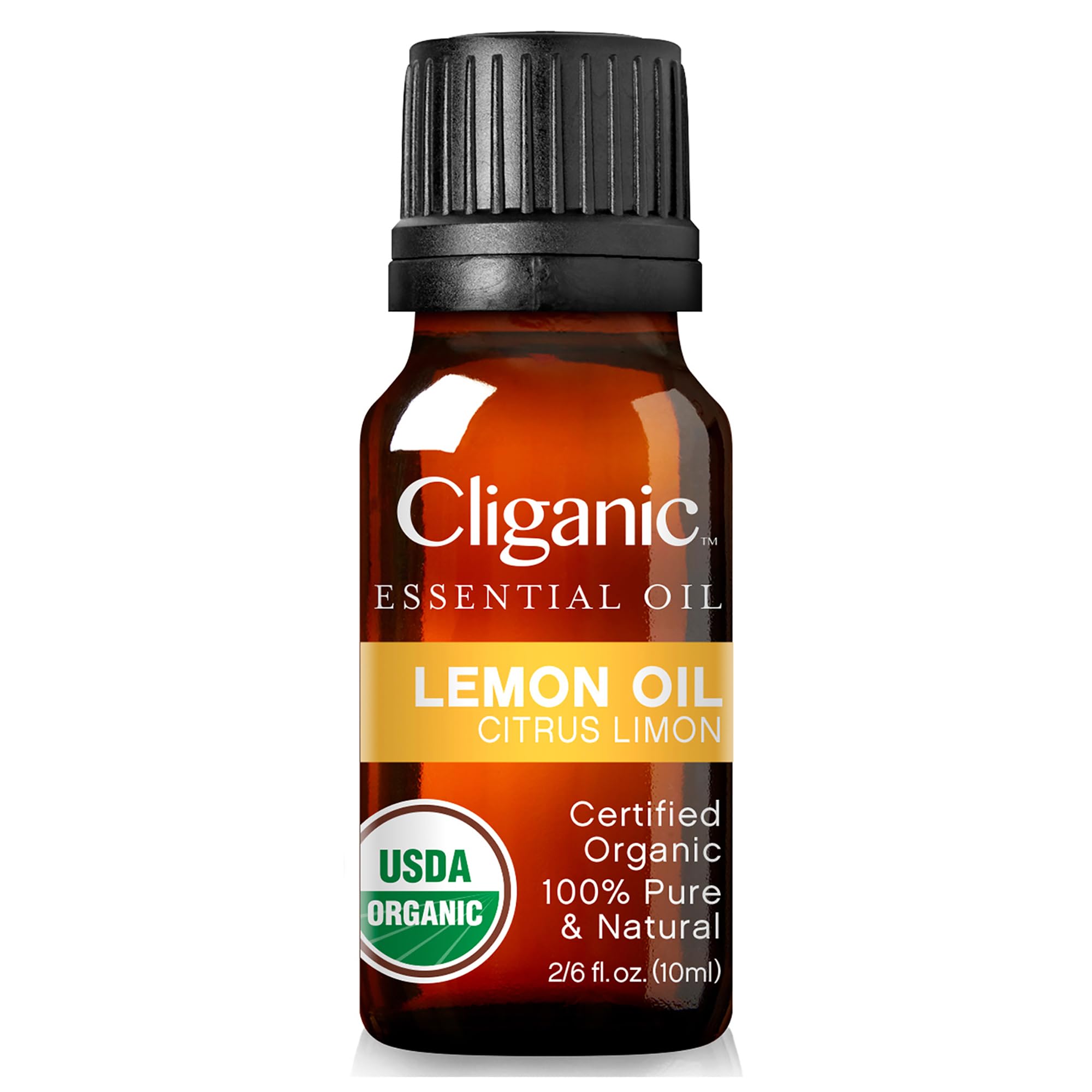 Foto 2 pulgar | Aceite Esencial De Limón Cliganic 100% Puro, Orgánico Usda, 30 Ml - Venta Internacional.