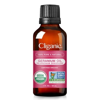 Foto 4 | Aceite Esencial De Geranio Cliganic 100% Puro Orgánico, 30 Ml - Venta Internacional.