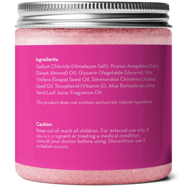 Foto 8 pulgar | Exfoliante De Sal Pure Body Naturals Himalayan 355 Ml Con Aceite De Almendras - Venta Internacional.