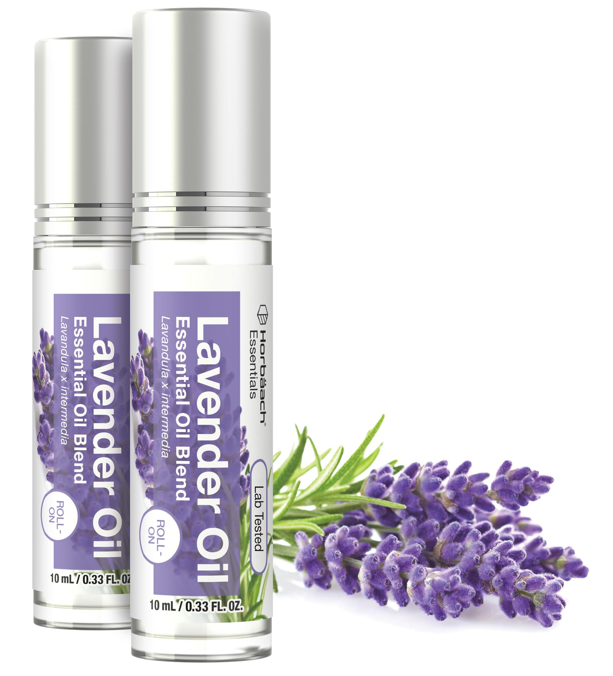 Foto 2 pulgar | Aceite Esencial Roll On Horbäach Lavanda 10 Ml (paquete De 2) - Venta Internacional.
