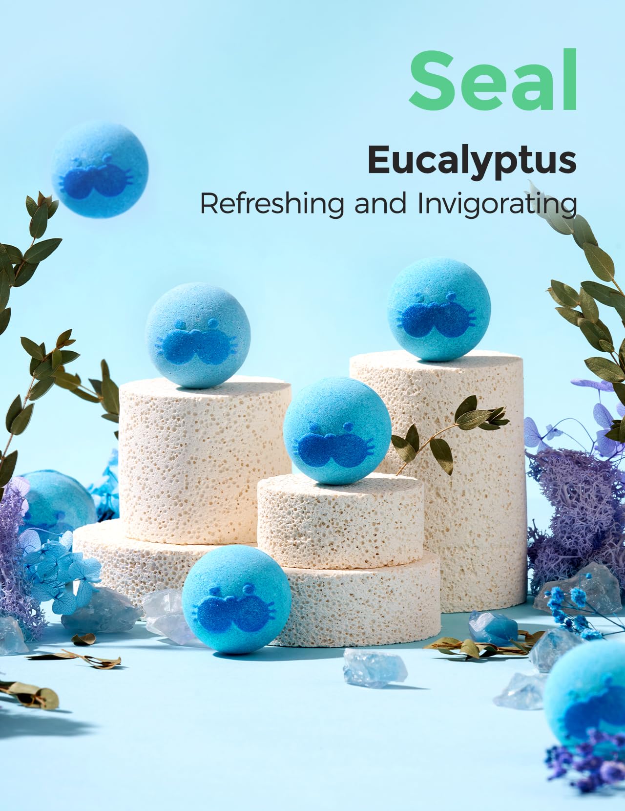 Foto 4 pulgar | Bombas De Baño Momcozy, Aceite Esencial Natural Y Orgánico, 14 Unidades, Para Niños - Venta Internacional.