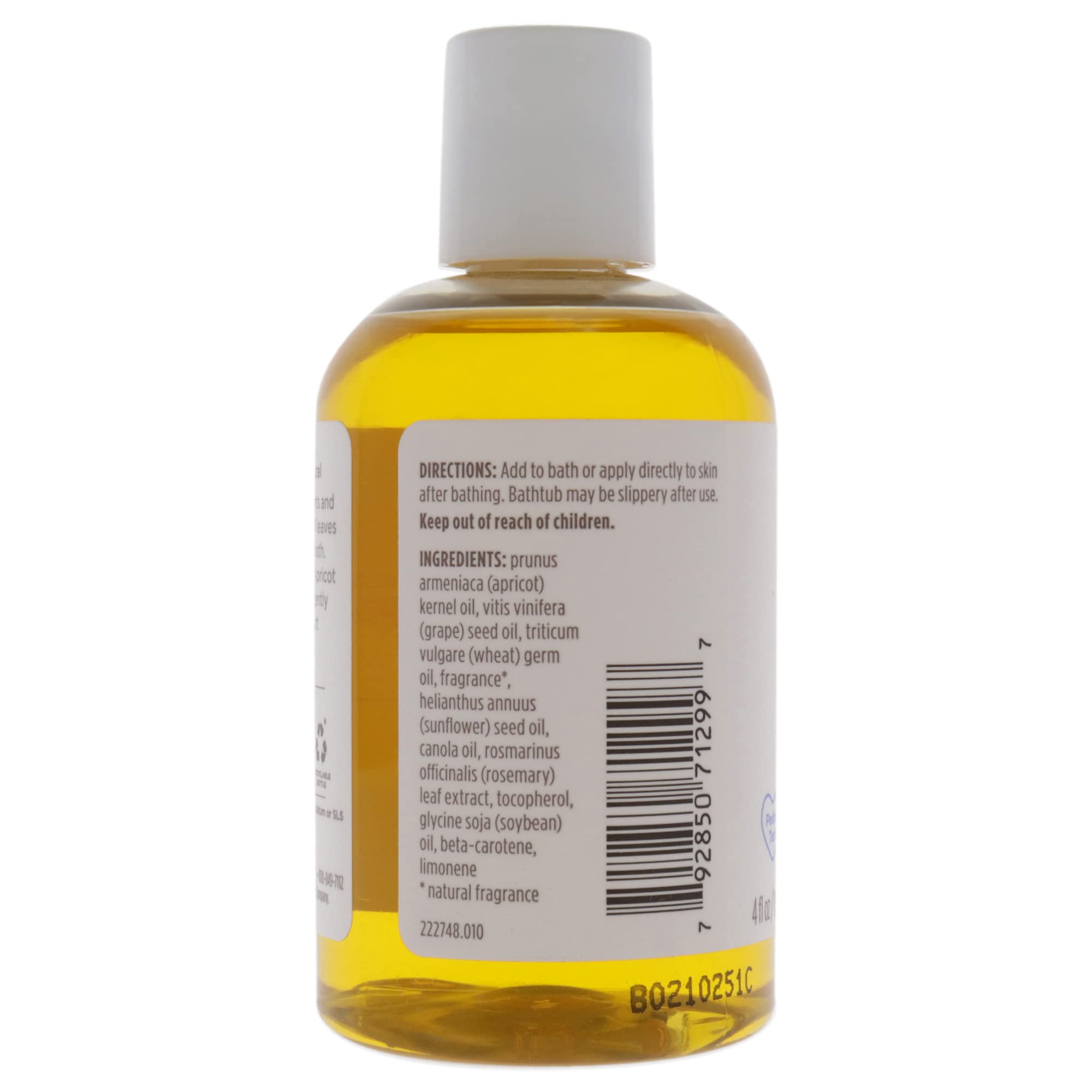 Foto 5 pulgar | Aceite Para Bebés Burt's Bees, Nutritivo Para Bebés, 100% Natural, 120 Ml - Venta Internacional.