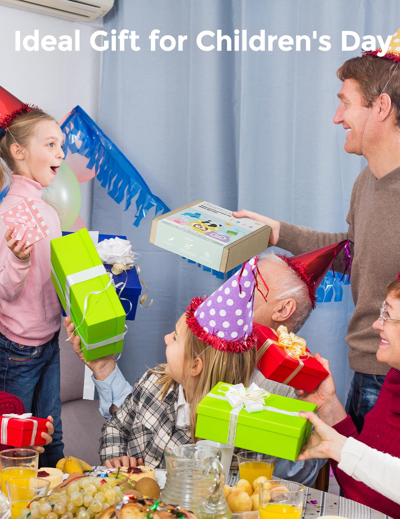 Foto 6 | Bombas De Baño Momcozy, Aceite Esencial Natural Y Orgánico, 14 Unidades, Para Niños - Venta Internacional.