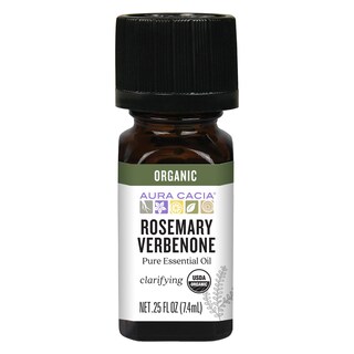 Foto 1 | Aceite Esencial Aura Cacia, Romero Y Verbenona, 7,4 Ml, Orgánico - Venta Internacional.