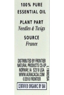Foto 3 | Aceite Esencial Aura Cacia 100% Orgánico De Pino, 7 Ml - Venta Internacional.