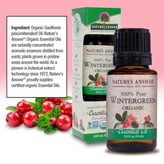 Foto 3 | Aceite Esencial Nature's Answer Wintergreen 15 Ml Usda Organic - Venta Internacional.