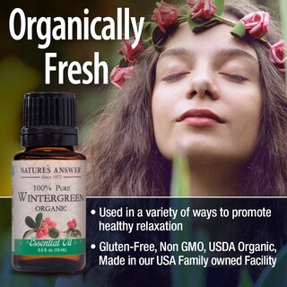 Foto 4 | Aceite Esencial Nature's Answer Wintergreen 15 Ml Usda Organic - Venta Internacional.