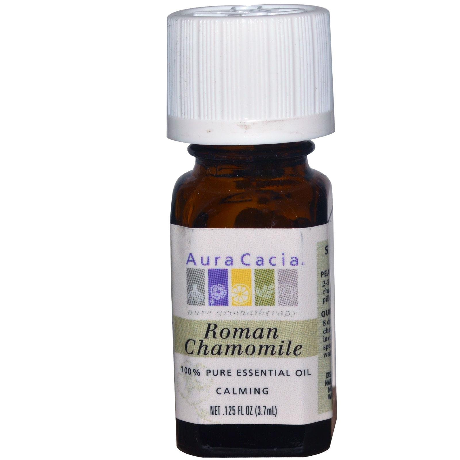 Foto 2 pulgar | Aceite Esencial Aura Cacia Manzanilla Romana Pura, 3,5 Ml - Venta Internacional.
