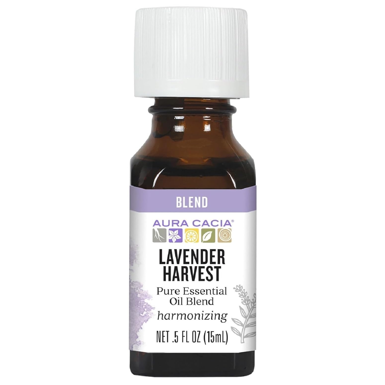 Foto 2 pulgar | Aceite Esencial Aura Cacia Lavender Harvest 15 Ml - Venta Internacional.