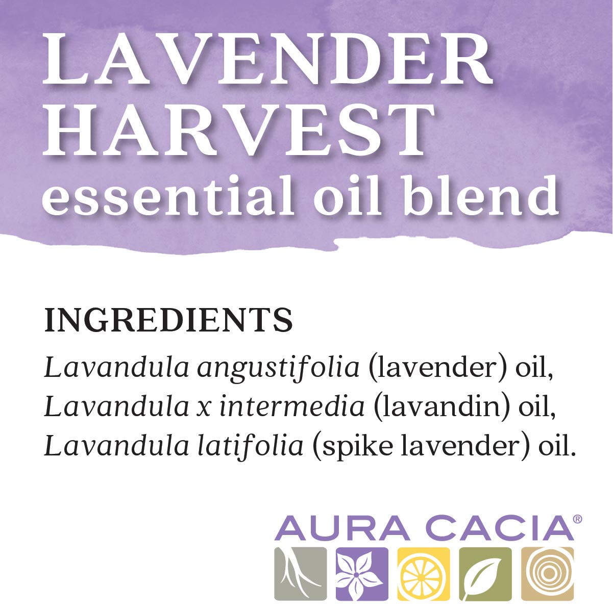 Foto 5 pulgar | Aceite Esencial Aura Cacia Lavender Harvest 15 Ml - Venta Internacional.