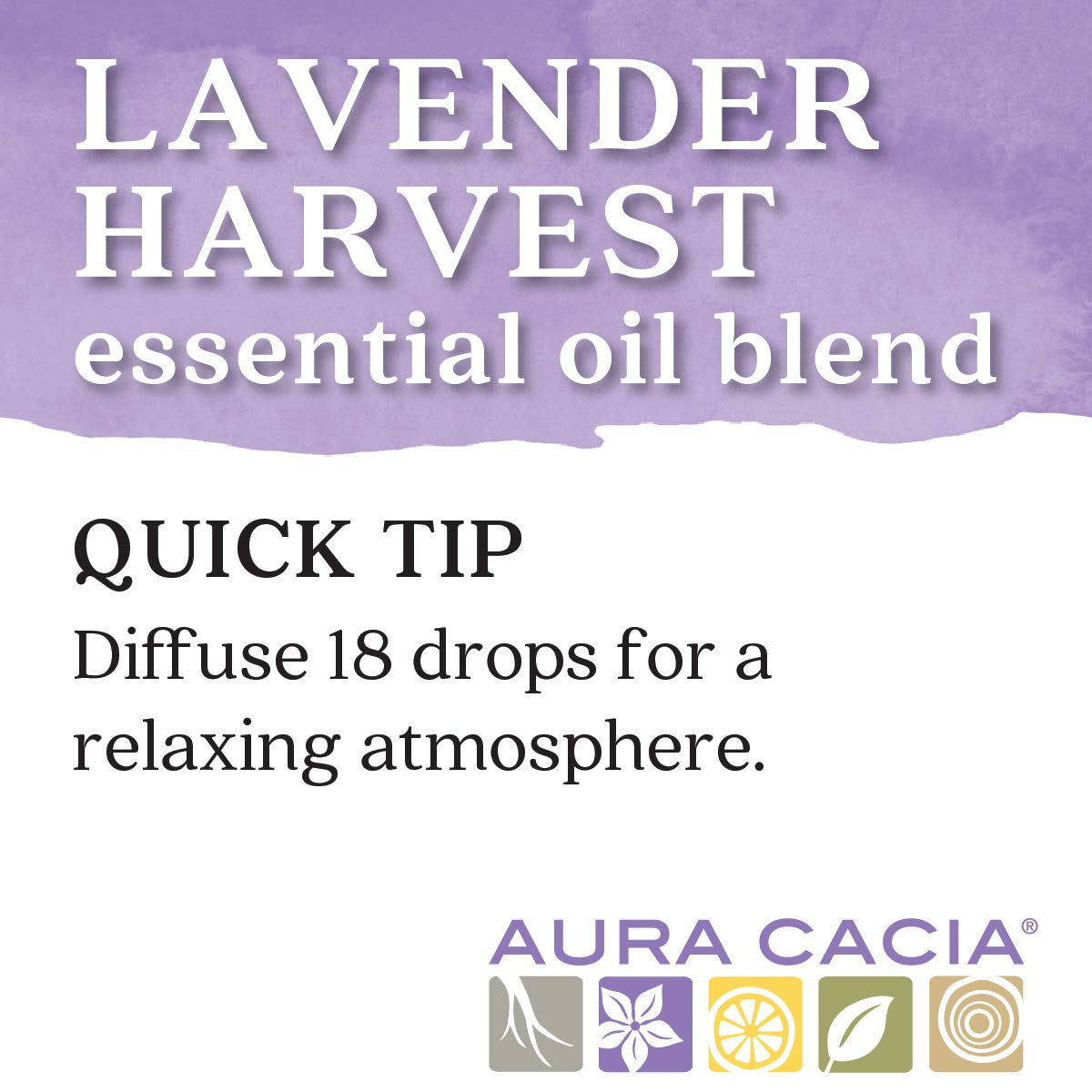 Foto 6 pulgar | Aceite Esencial Aura Cacia Lavender Harvest 15 Ml - Venta Internacional.