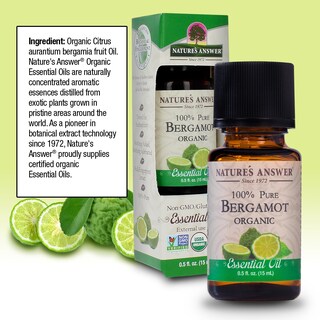 Foto 3 | Aceite Esencial De Bergamota Orgánica Nature's Answer 15 Ml - Venta Internacional.