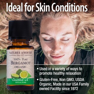 Foto 4 | Aceite Esencial De Bergamota Orgánica Nature's Answer 15 Ml - Venta Internacional.