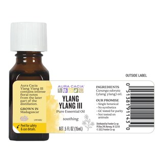 Foto 5 | Aceite Esencial Aura Cacia Ylang Ylang 100% Puro 15 Ml - Venta Internacional.