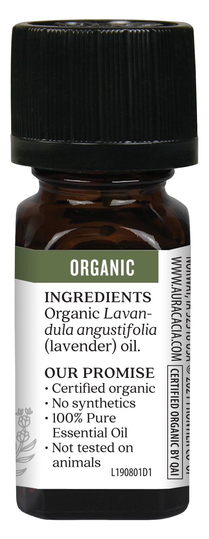 Foto 3 pulgar | Aceite Esencial Aura Cacia Pure Organic Lavanda 7 Ml - Venta Internacional.