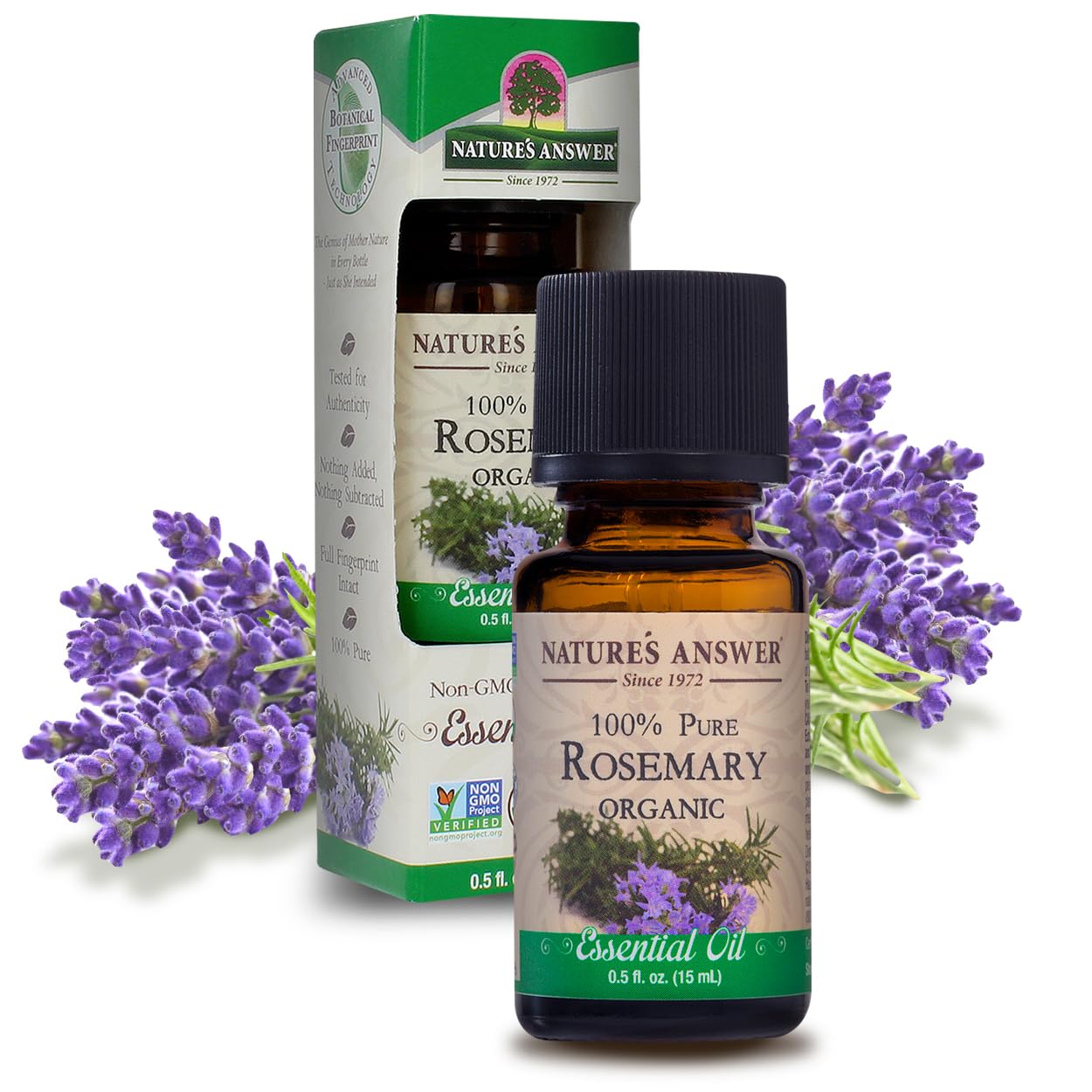 Foto 2 pulgar | Aceite Esencial Nature's Answer De Romero, 15 Ml, 100% Puro - Venta Internacional.