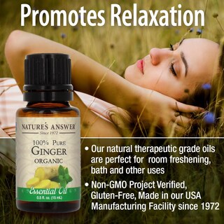 Foto 4 | Aceite Esencial Nature's Answer De Raíz De Jengibre 15 Ml Usda Organic - Venta Internacional.