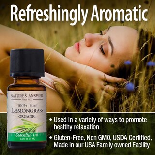 Foto 4 | Aceite Esencial Nature's Answer Lemongrass 15 Ml 100% Orgánico - Venta Internacional.