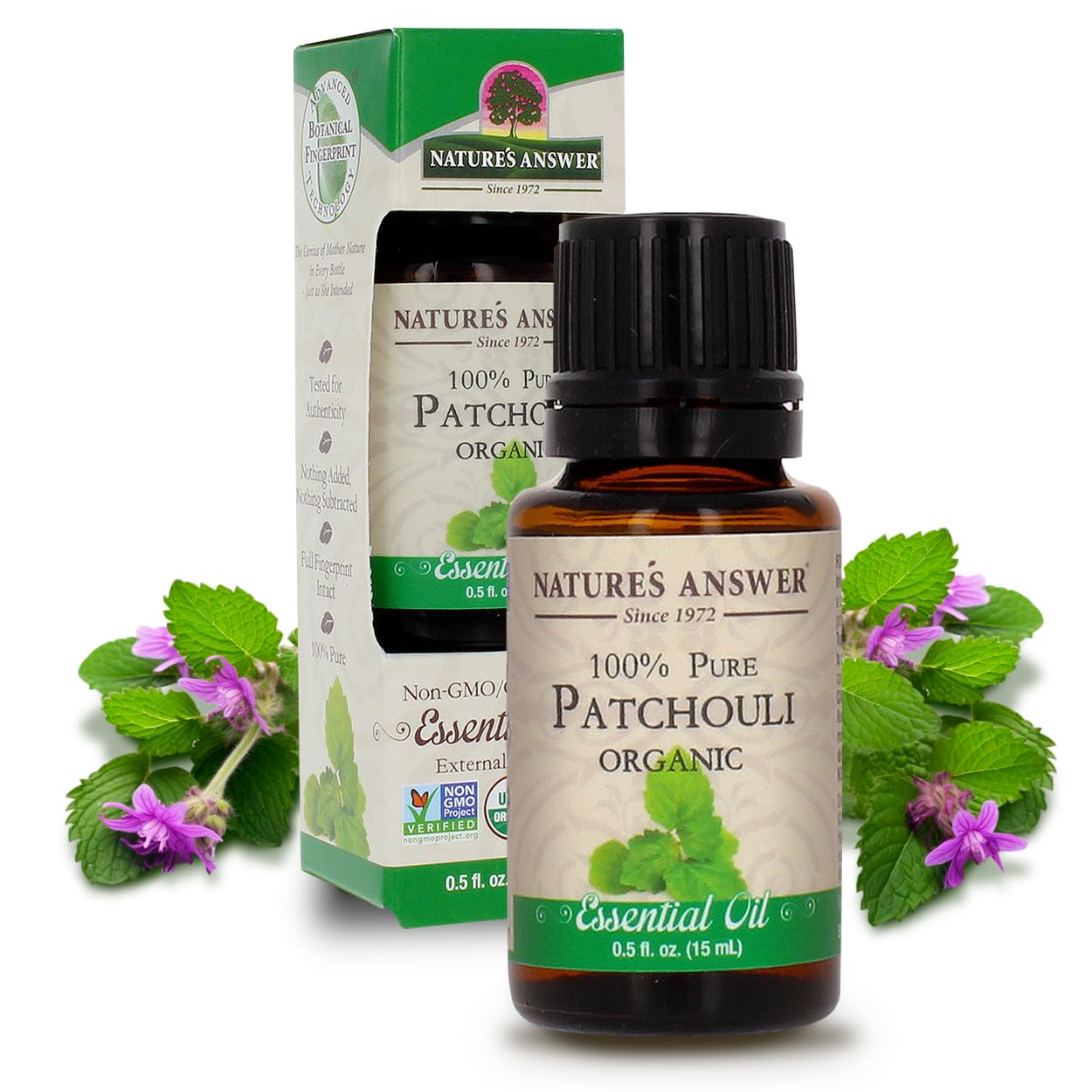 Foto 1 | Aceite Esencial De Pachulí Nature's Answer, 15 Ml, 100% Orgánico - Venta Internacional.