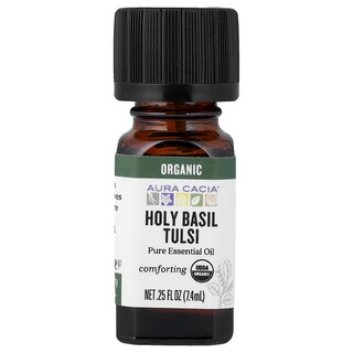Foto 1 | Aceite Esencial Aura Cacia Organic Holy Basil Tulsi, 7 Ml - Venta Internacional.