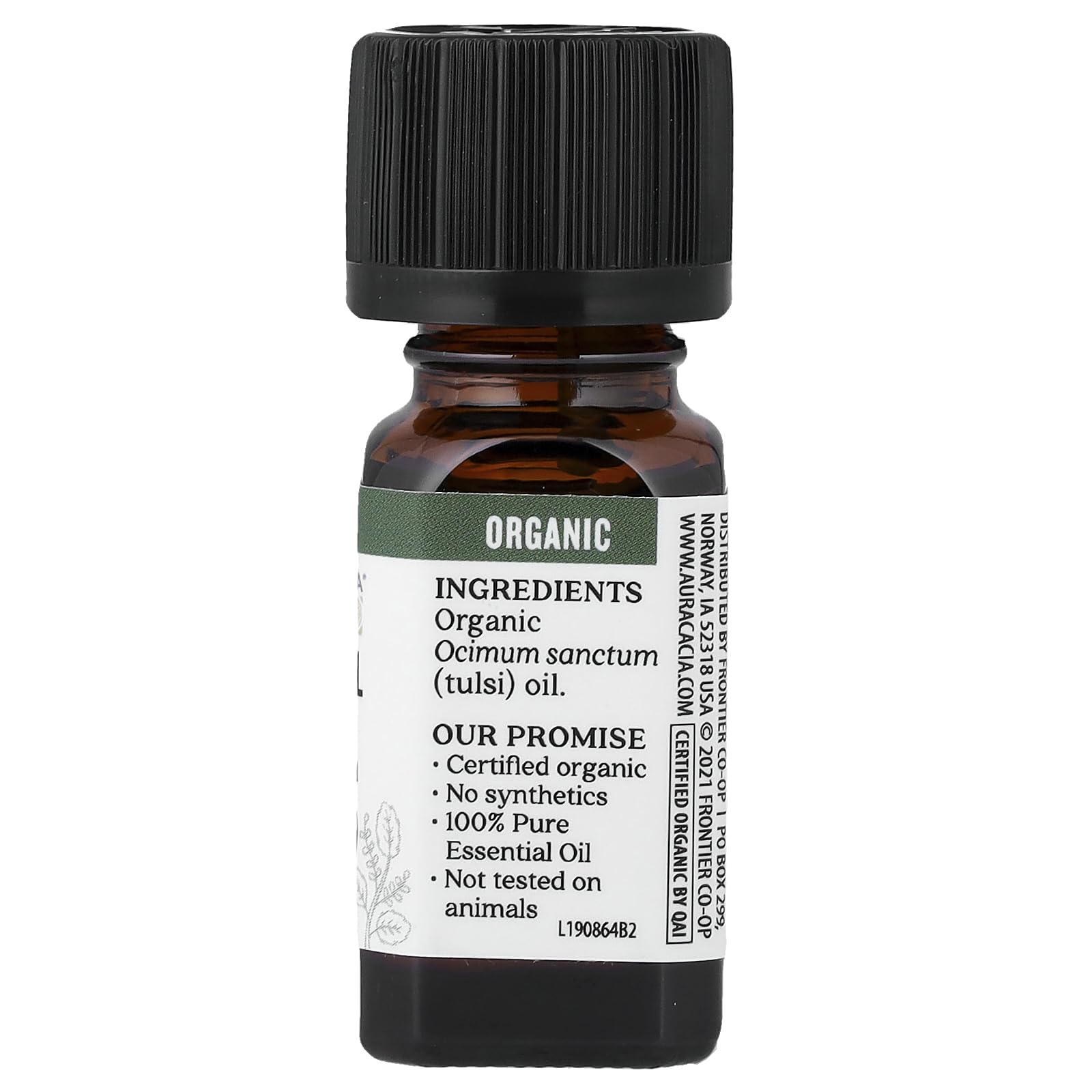 Foto 3 pulgar | Aceite Esencial Aura Cacia Organic Holy Basil Tulsi, 7 Ml - Venta Internacional.