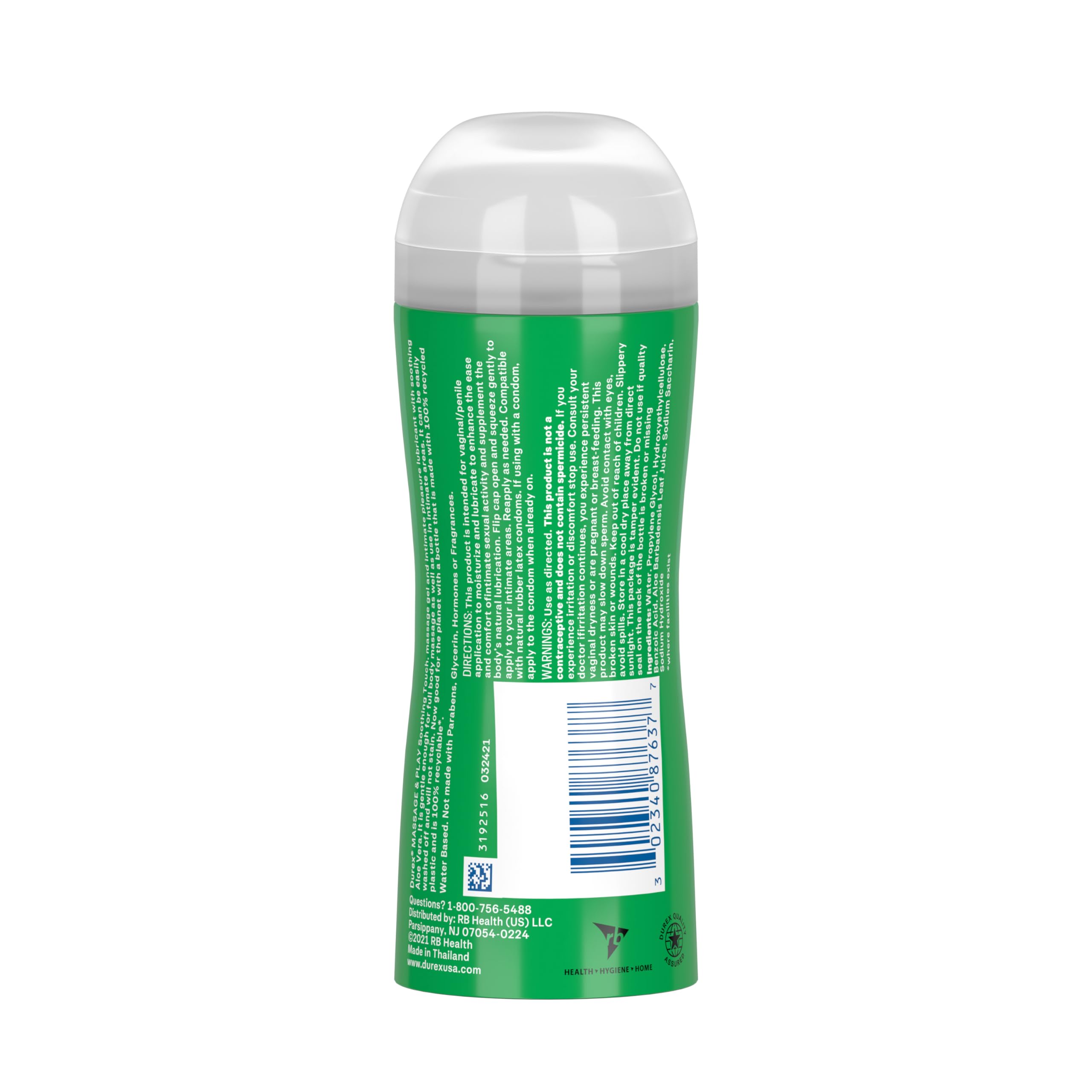 Foto 8 pulgar | Lubricante Durex Massage & Play 2 En 1 Soothing Touch 200 Ml - Venta Internacional.