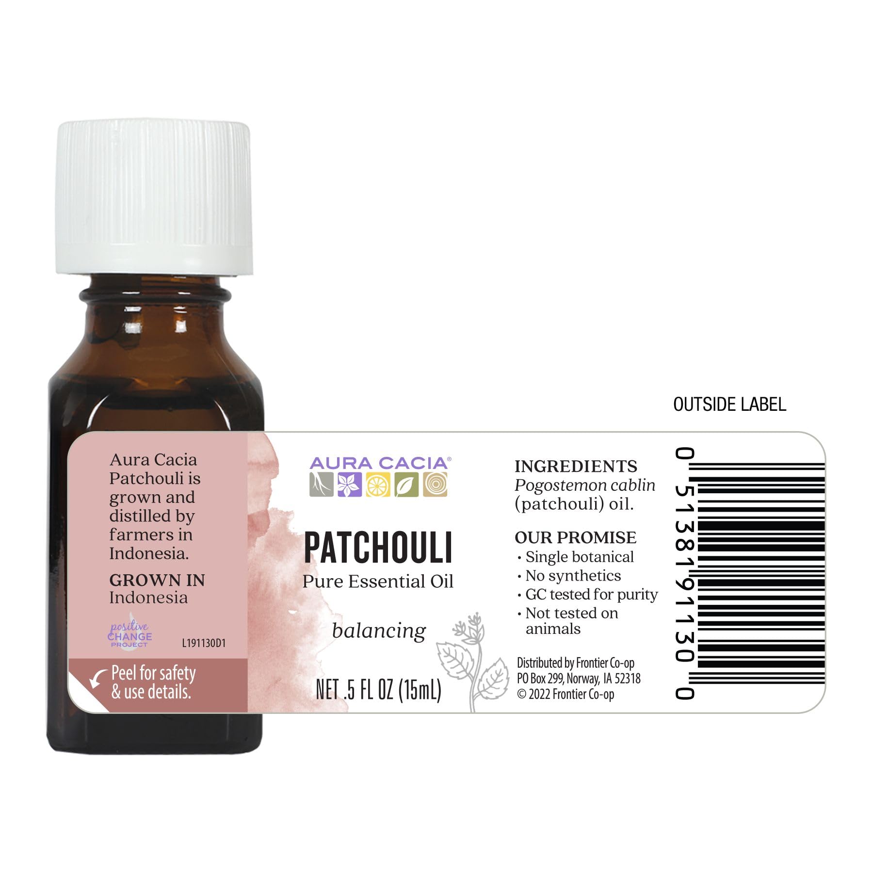 Foto 4 pulgar | Perfume Aura Cacia Patchouli Dark 15 Ml - Venta Internacional.
