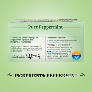 Foto 4 | Tea Twinings Pure Peppermint, 50 Bolsas, Envueltas Individualmente - Venta Internacional.