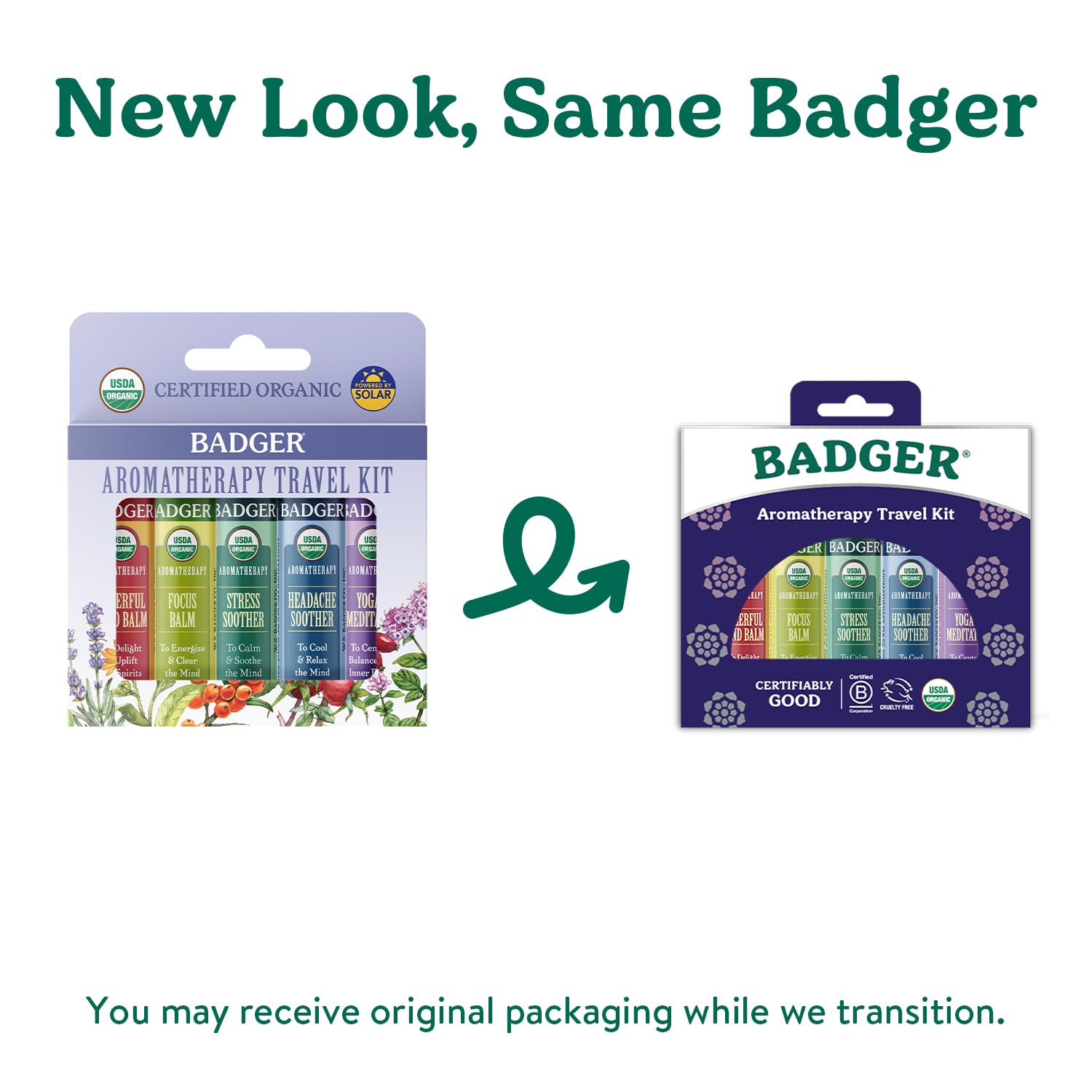 Foto 4 | Paquete Variado De Bálsamo De Aromaterapia Badger, Paquete De 5 - Venta Internacional.