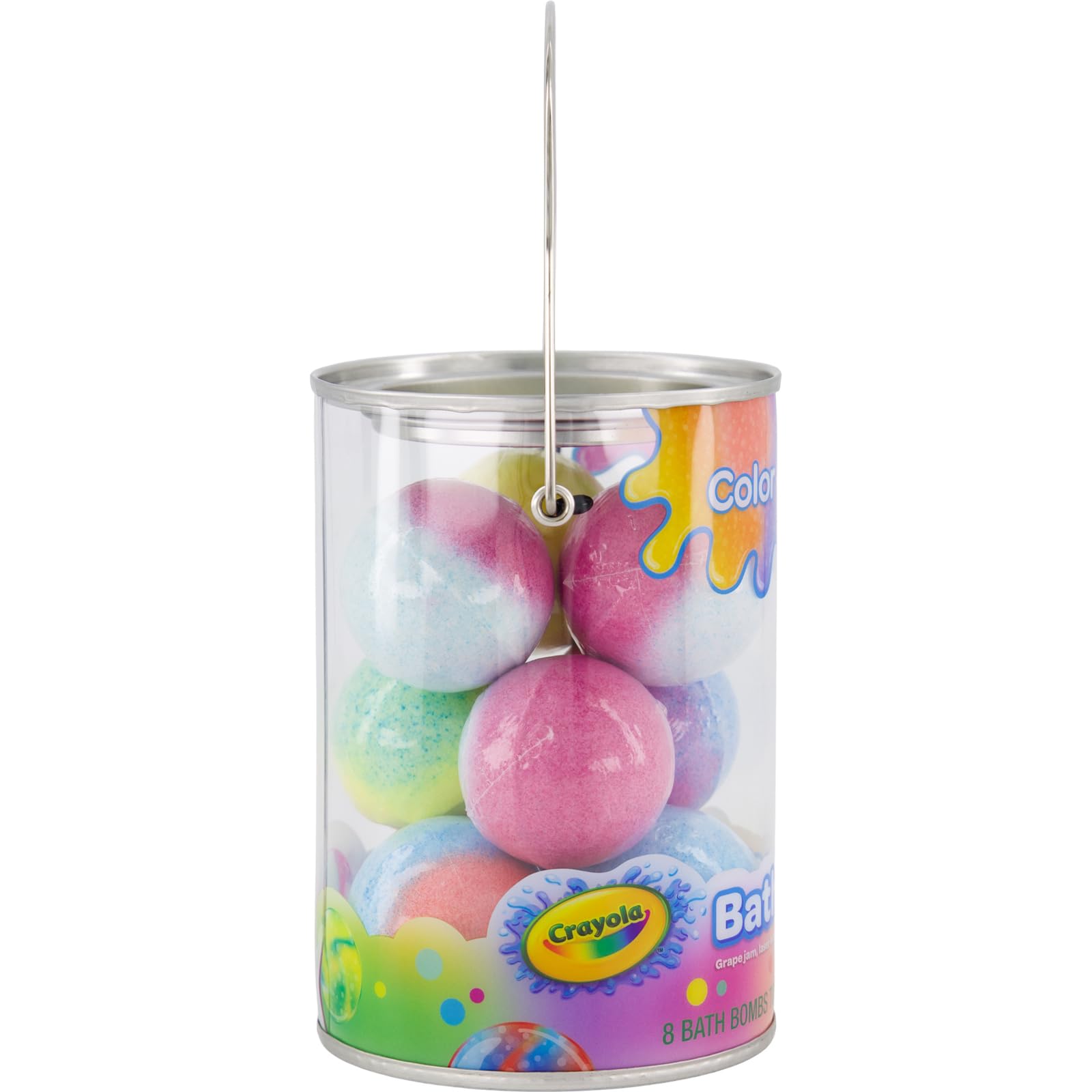 Foto 4 pulgar | Bombón De Baño Crayola Color Your Taste Beauty, Paquete De 8 Unidades Para Niños - Venta Internacional.