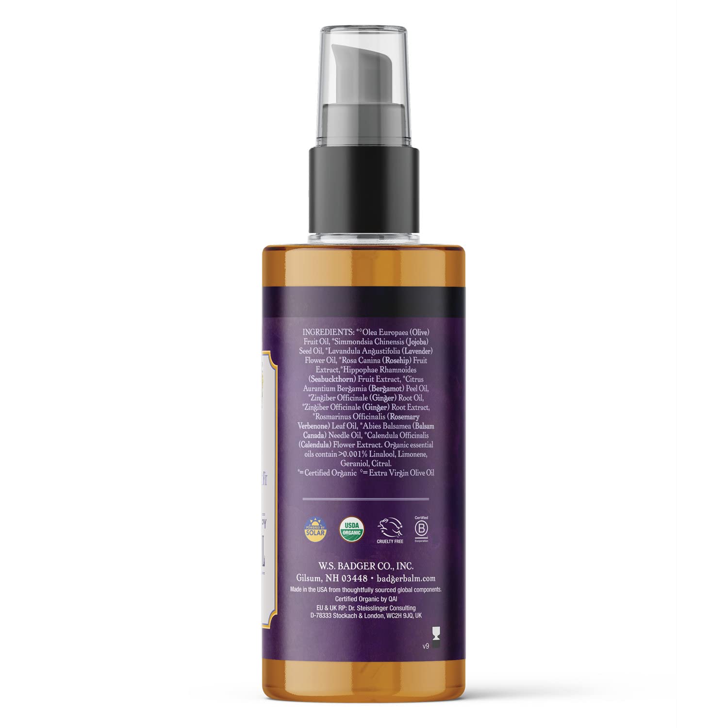 Foto 3 pulgar | Aceite De Masaje Badger Aromaterapia Lavanda Con Bergamota 120 Ml - Venta Internacional.