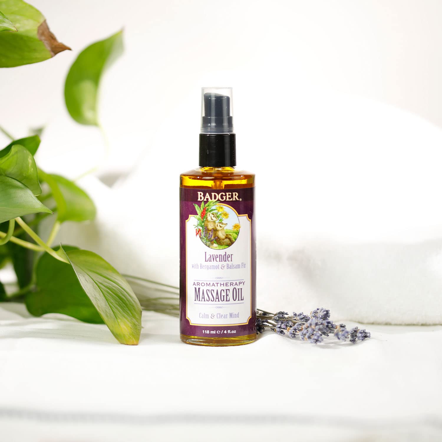 Foto 7 pulgar | Aceite De Masaje Badger Aromaterapia Lavanda Con Bergamota 120 Ml - Venta Internacional.