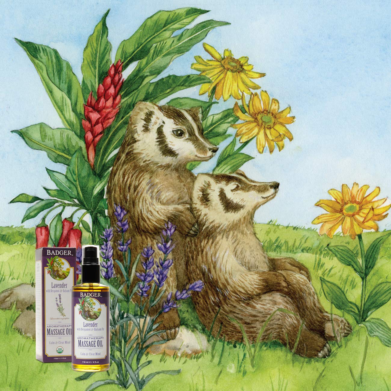 Foto 8 pulgar | Aceite De Masaje Badger Aromaterapia Lavanda Con Bergamota 120 Ml - Venta Internacional.