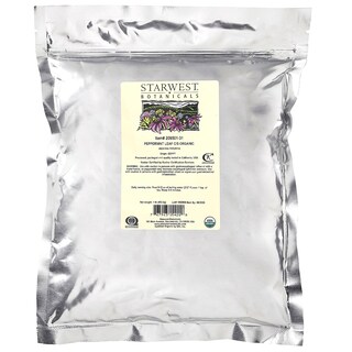 Foto 2 | Hoja De Menta Starwest Botanicals Organic 453,6 G (1 Libra) - Venta Internacional.