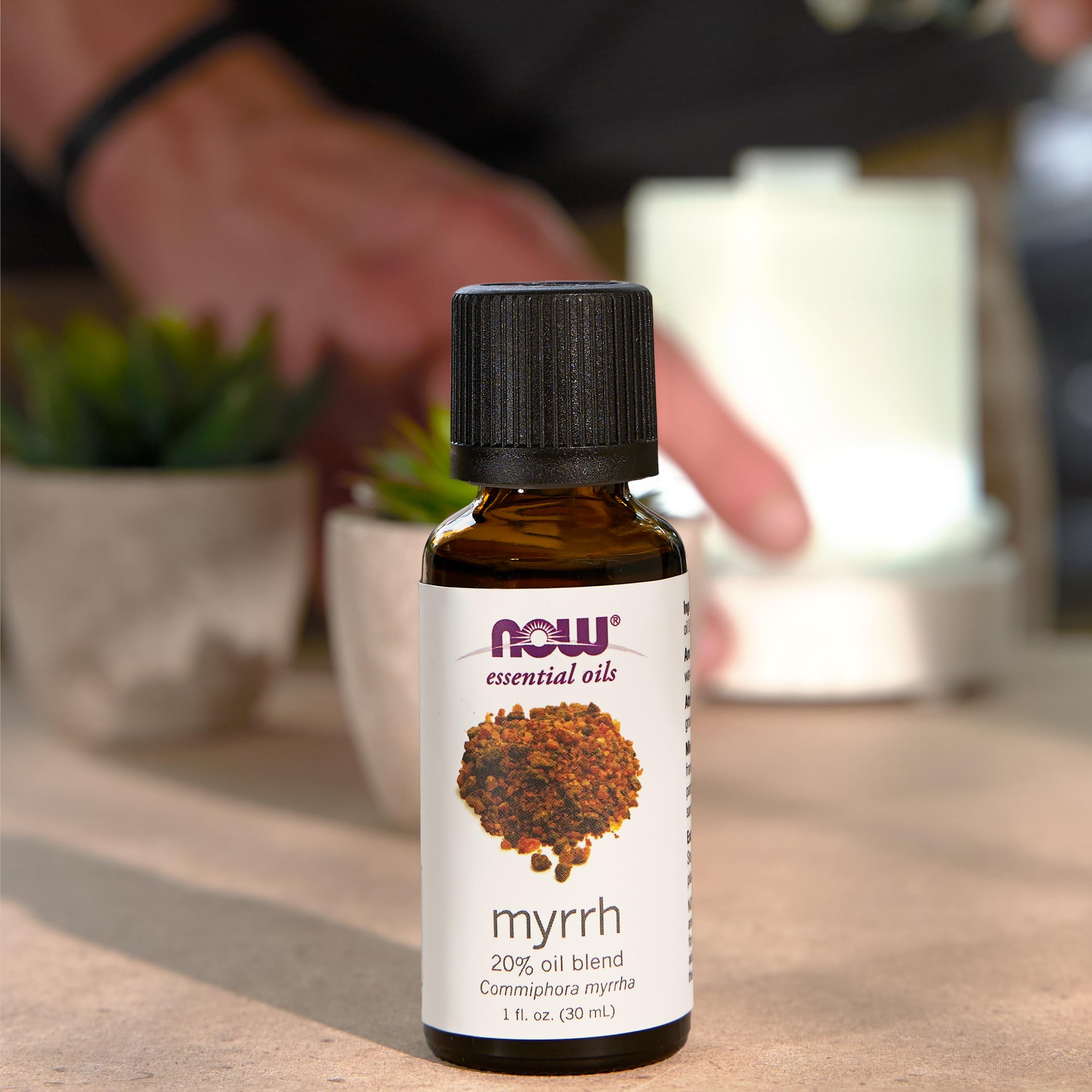 Foto 5 pulgar | Mezcla De Mirra De Aceite Esencial Now Foods, 30 Ml, 100% Vegano - Venta Internacional.