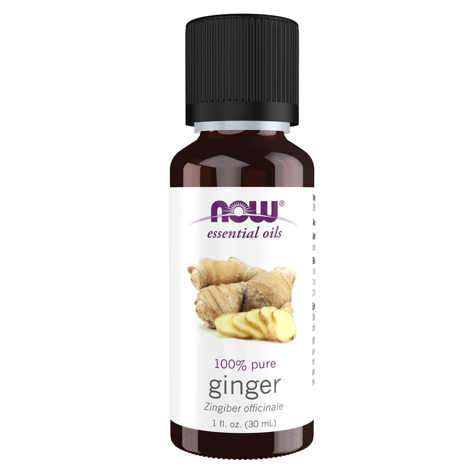 Foto 2 pulgar | Aceite Esencial Now Foods Jengibre 30 Ml 100% Puro Vegano - Venta Internacional.